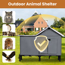 Advwin Weatherproof Outdoor Elevated Cat House