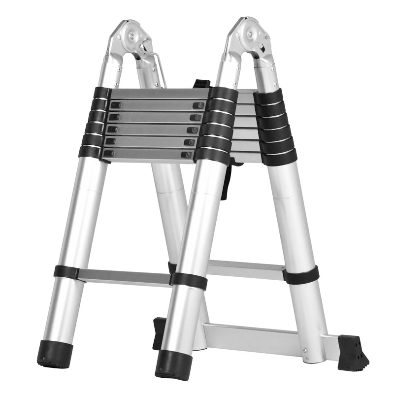Advwin Multi-Purpose Telescopic Ladder 4.4m Aluminum