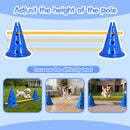 Advwin Dog Agility Hurdle Cone Obstacle Course Set