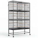 Advwin Large 3-Tier Stackable & Divided Bird Cage Aviary
