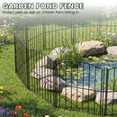 Advwin 10 Panels Metal Garden Fence Animal Barrier (Pre-Order)
