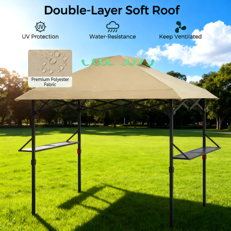 Advwin Outdoor Foldable Patio Canopy Tent