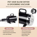 Advwin 3-in-1 Pet Dryer Grooming Vacuum & Clipper