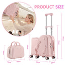 Advwin Kids 20" Ride On Suitcase w/ 12" Travel Bag