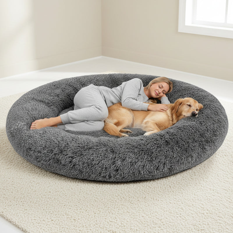 Advwin Human-Size Dog Bed 168x152x20.5cm Fits Adult and Pet