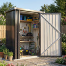 Advwin Garden Shed Galvanised Steel Storage Shed