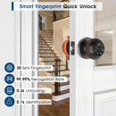 Advwin Fingerprint Smart Door Knob Lock w/ Keypad