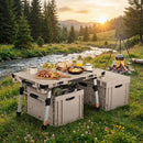 Advwin 3-in-1 Multi-Purpose Foldable Camping Cart