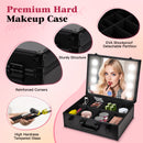 Advwin Makeup Bag with Tempered LED Mirror