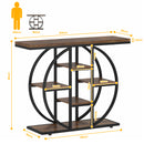 Advwin 103cm Entryway Console Table with Storage Shelf