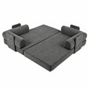 Advwin 5-in-1 Convertible Folding Loveseat Sofa Bed