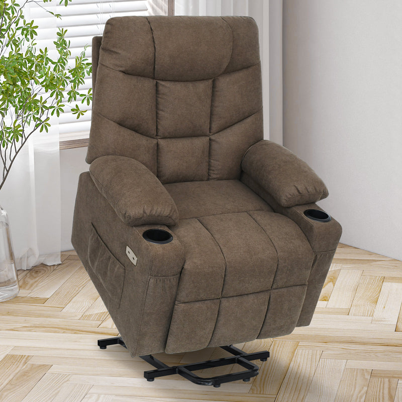 Advwin Recliner Chair 45-140 Degree tilt Brown