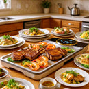 Advwin Electric Hot Grill Pan with LCD Touchscreen