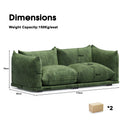 Advwin 178cm Loveseat Sofa Modern Cloud Couch