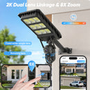 Advwin Solar Street Light Dual Lens Security Camera (Pre-Order)