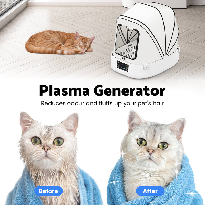 Advwin Foldable Automatic Pet Hair Dryer Box