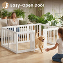 Advwin 10 Panels Dog Playpen with Door 24"H