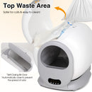 Advwin 65L Self Cleaning Cat Litter Box Wifi APP Control