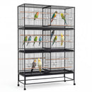 Advwin Large 3-Tier Stackable & Divided Bird Cage Aviary