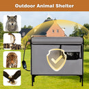 Advwin Heated Cat House for Outside Winter Large
