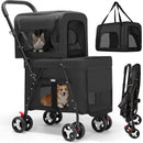 Advwin 3-in-1 Double Pet Stroller for Dogs and Cats
