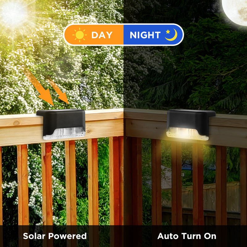 Advwin Solar Deck Lights 8 Pack LED