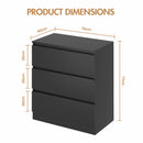 Advwin Bedside Table 77cm