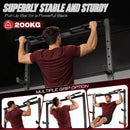Advwin Adjustable Squat Rack with Pull Up Bar
