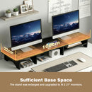 Advwin 100cm Dual Monitor Stand with Storage