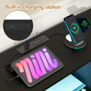 Advwin 140cm TV Cabinet with RGB LED Light Black (Pre-Order)