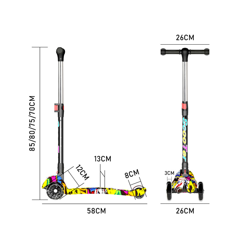 Advwin Kids Scooter Folding Kick Scooter