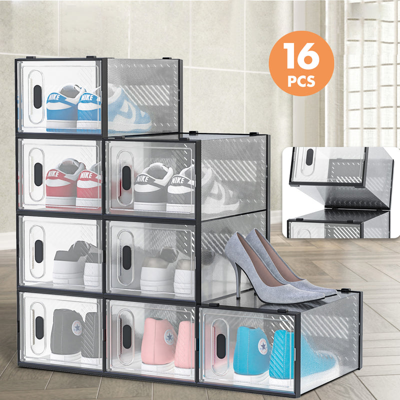 Advwin Large Aromatic Shoe Box Storage Stackable