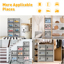 Advwin Large Aromatic Shoe Box Storage Stackable