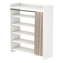 Advwin Shoe Storage Cabinet with Cover 5-Tier