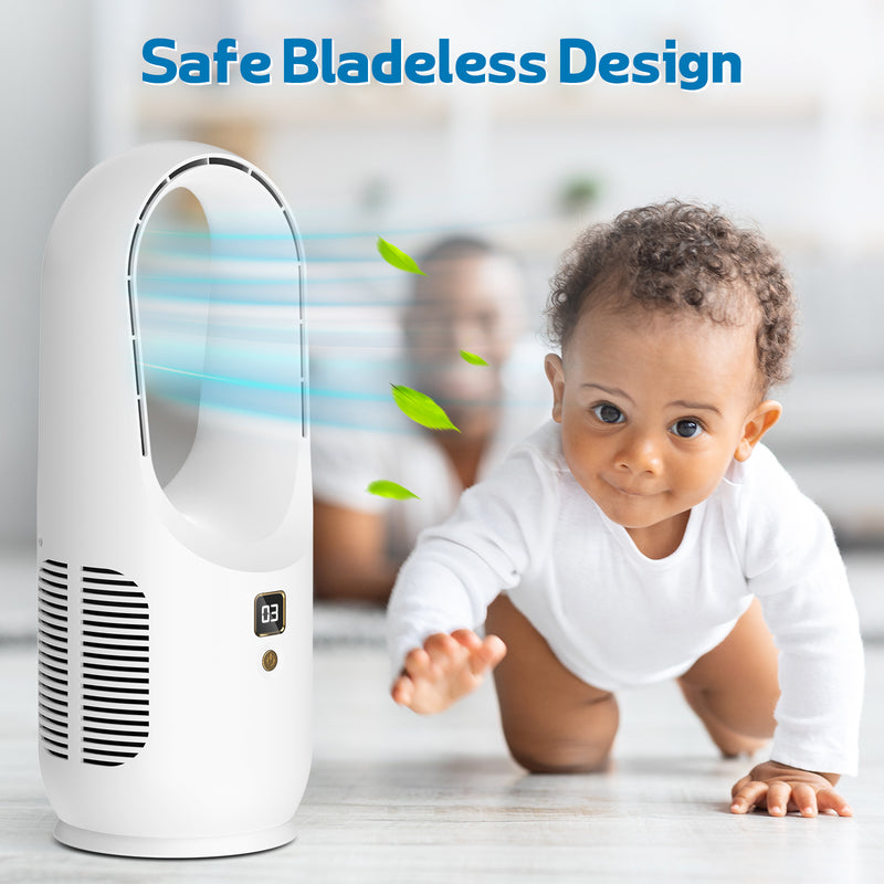Advwin Desk Fan Portable Bladeless Fan