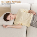 Advwin Sectiona Sofa 4-Seat Chenille Fabric 280cm (Pre-Order)