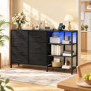 Advwin 7-Drawer Dresser with Charging Station