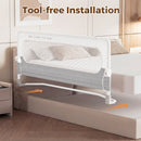 Advwin Folding Baby Bed Rail Adjustable 180x60cm