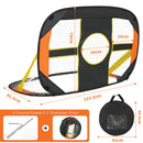 Advwin Portable Soccer Goal Quick Set Up Football Net