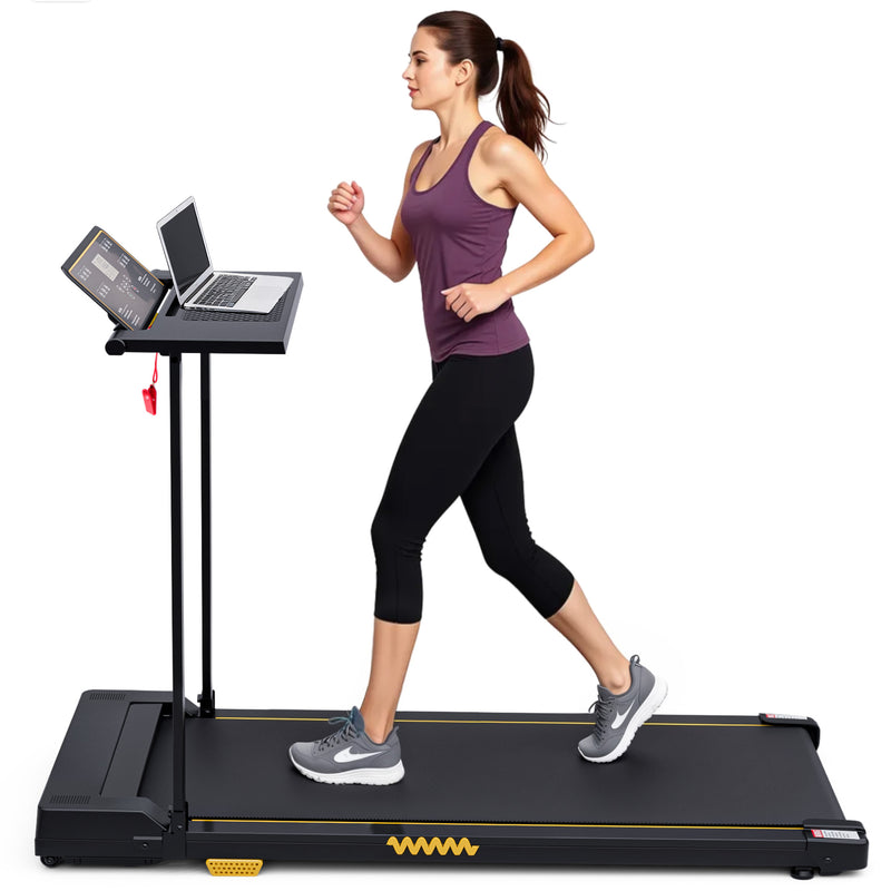 Advwin Electric Treadmill with Detachable Tabletop