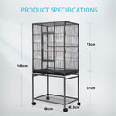 Advwin Bird Cage 2 Perches Large Aviary