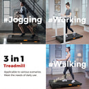 Advwin 7° Auto Incline Treadmill Under Desk Walking Pad