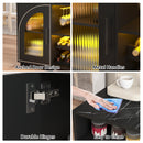 Advwin Storage Sideboard LED Buffet Cabinet