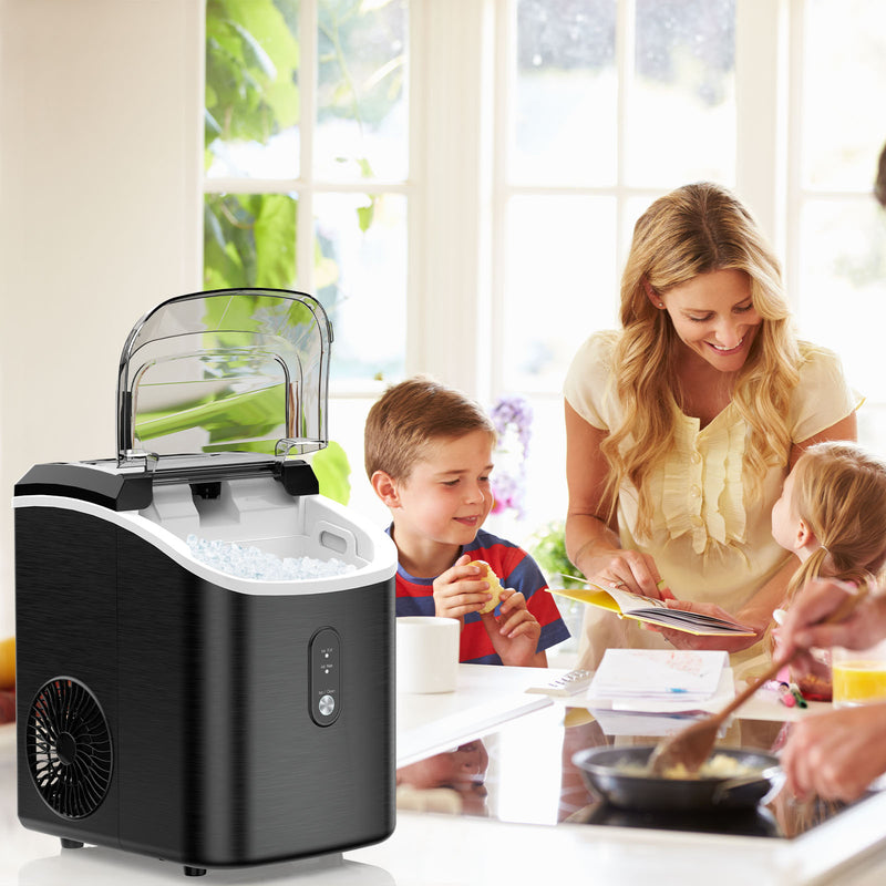 Advwin Nugget Ice Maker Countertop Portable Ice Machine