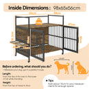 Advwin Heavy-Duty Dog Kennel Dog Crate Furniture