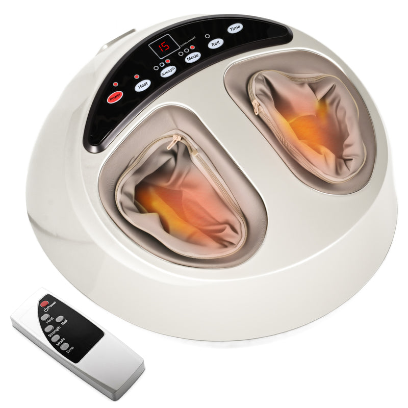 Advwin Heated Foot Massager Deep Kneading 3 Modes