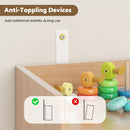 Advwin Dual-Sided Kids Bookshelf & Toy Storage Organiser