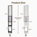 Advwin Aluminum Pet Door for Sliding Door Medium Size