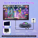 Advwin Double Dance Mat 2 Player Wireless Dance Game Mat