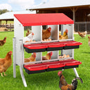 Advwin Chicken Nesting Box with Removable Tray